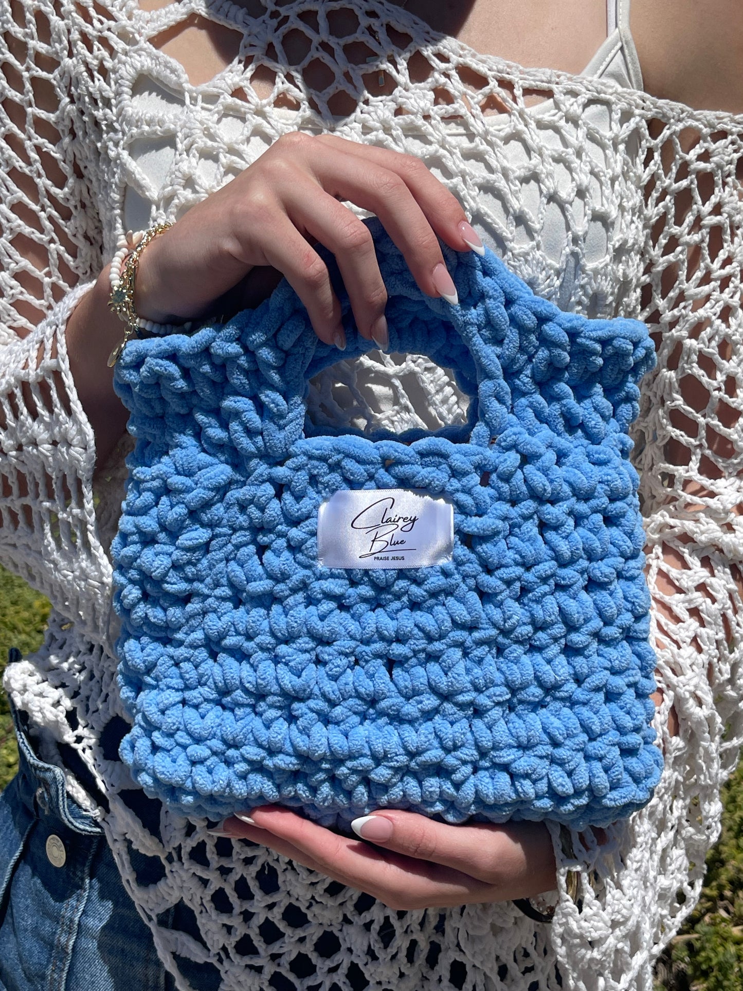 Self-Control Bag in Periwinkle Blue