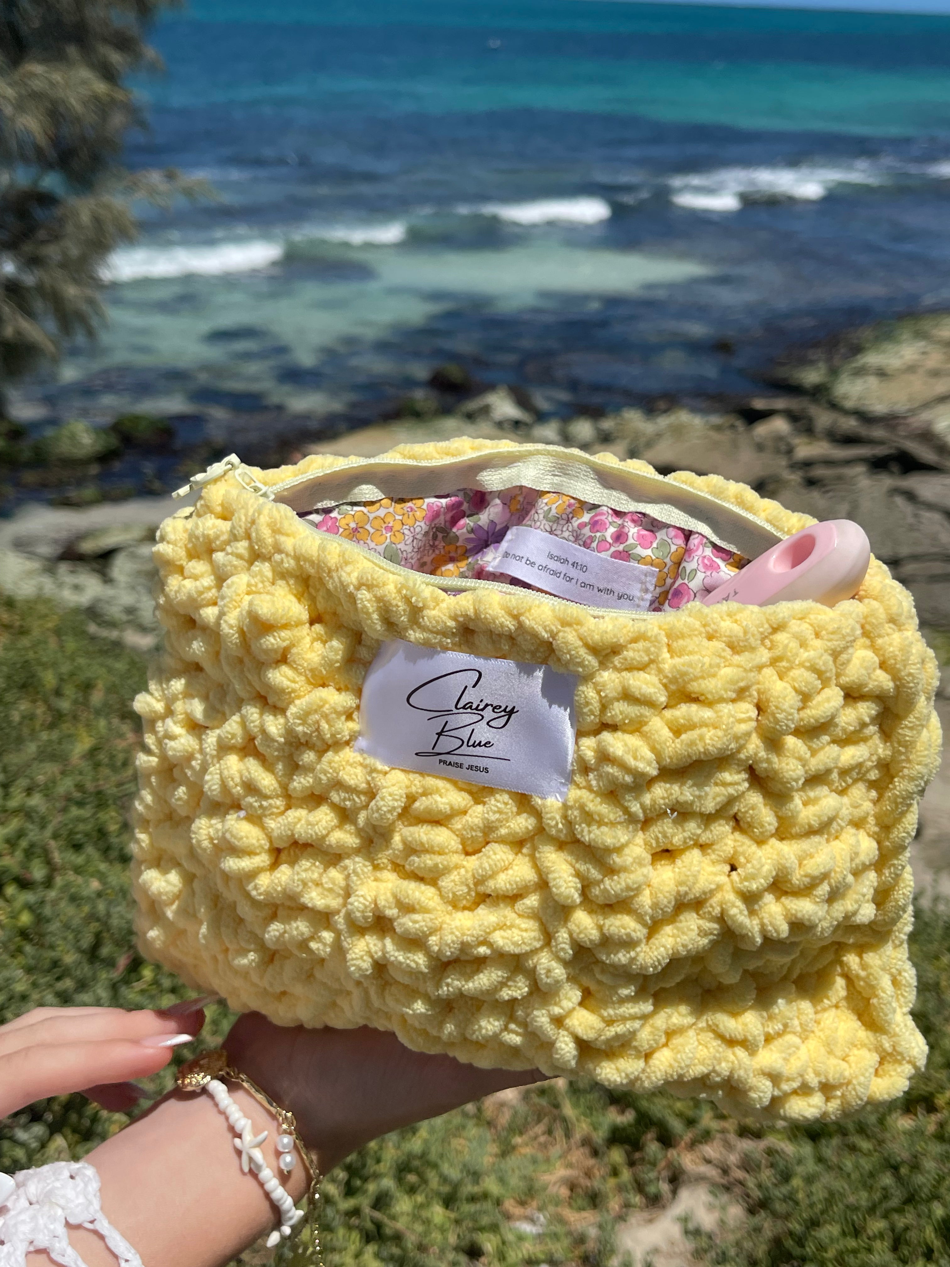 Crochet Makeup Bags