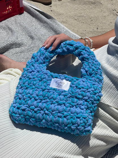 The Love Bag in Ocean Blue