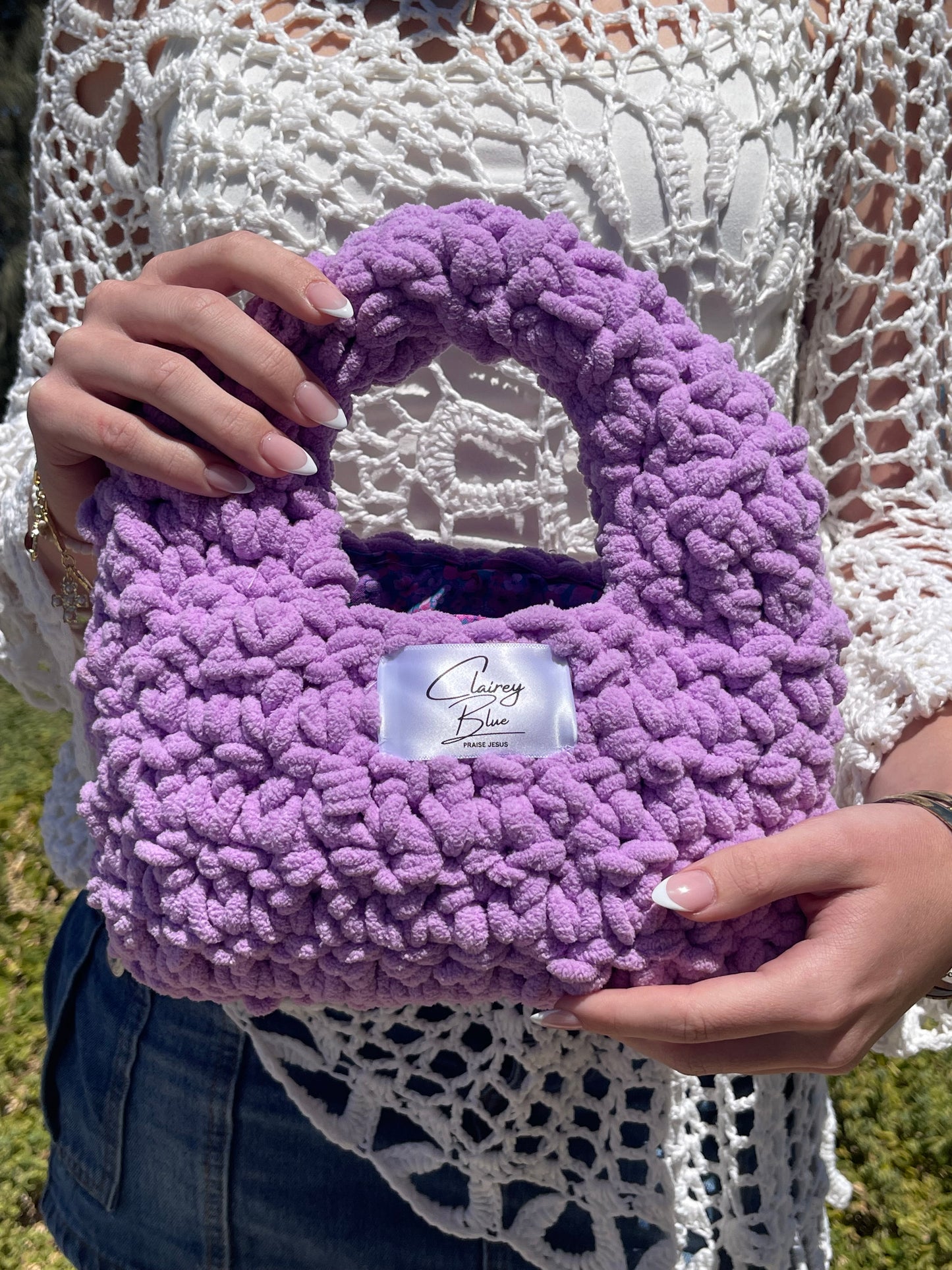 The Love Bag in Lilac