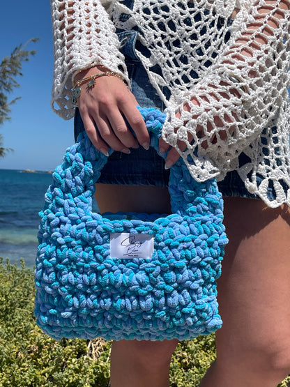 The Love Bag in Ocean Blue