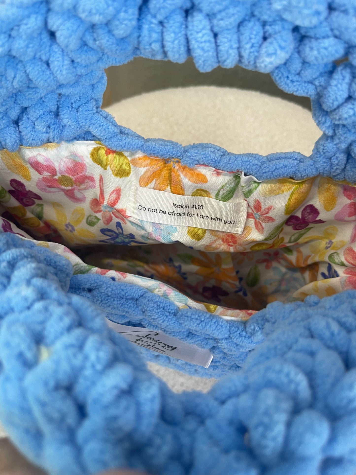 Self-Control Bag in Periwinkle Blue
