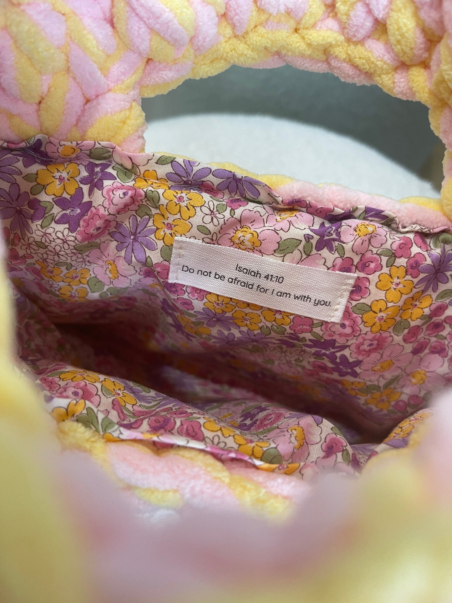Self-Control Bag in Butter and Blush