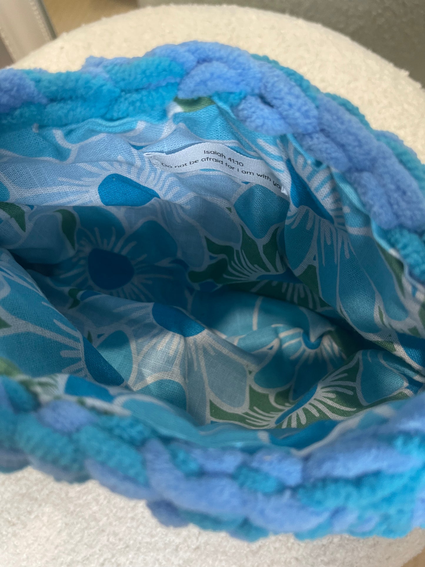 Love Bag in Ocean Blue
