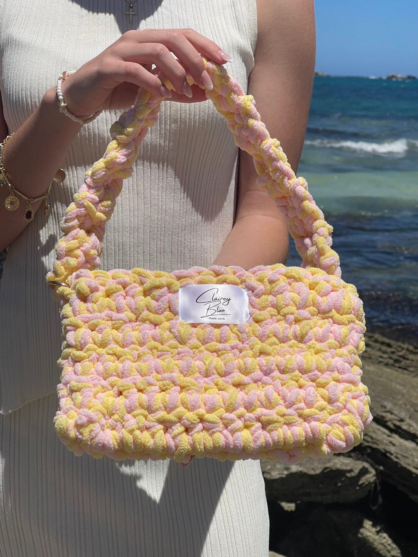 The Kindness Bag in Butter and Blush