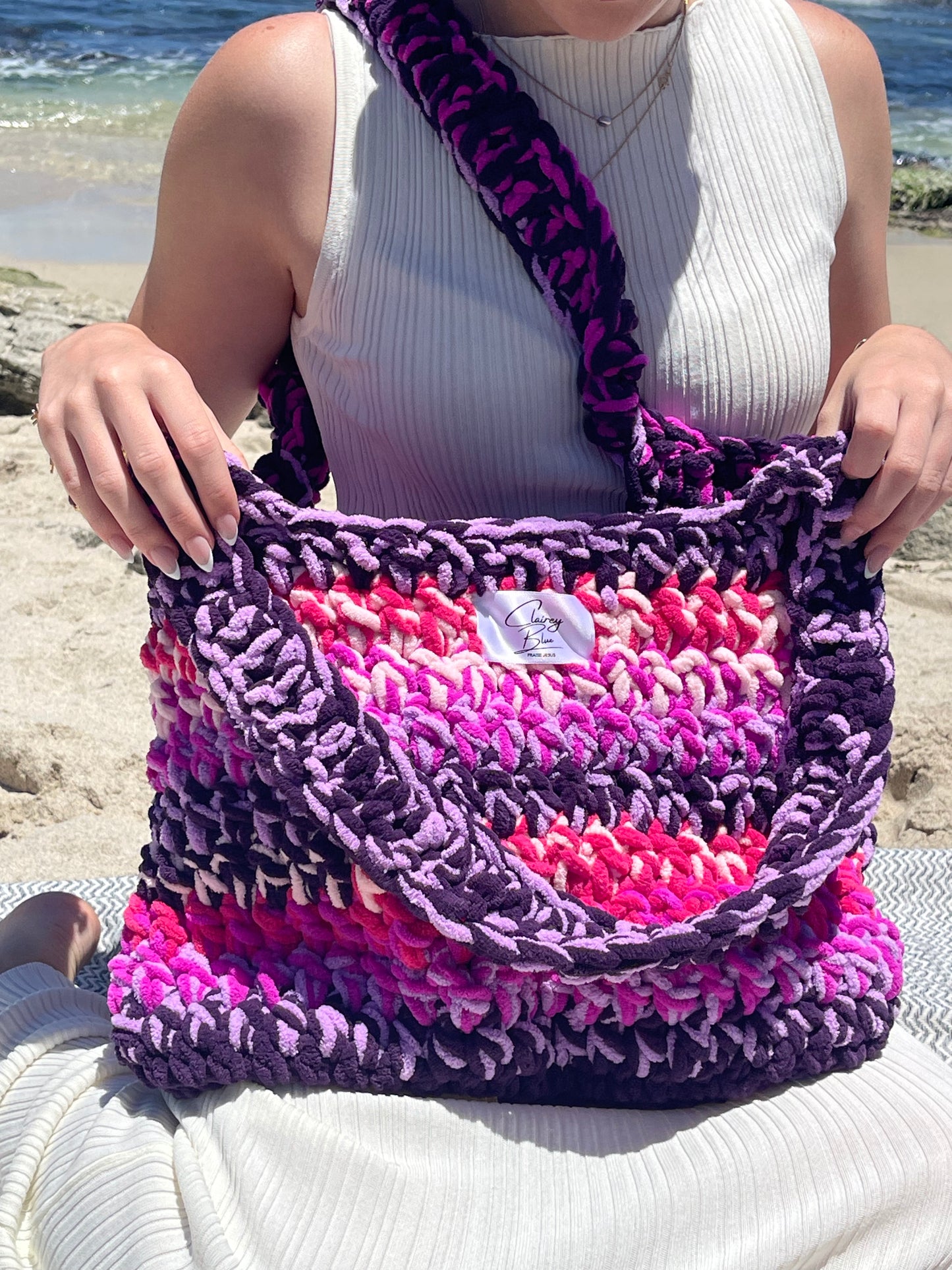 The Good Bag in Multi Pink