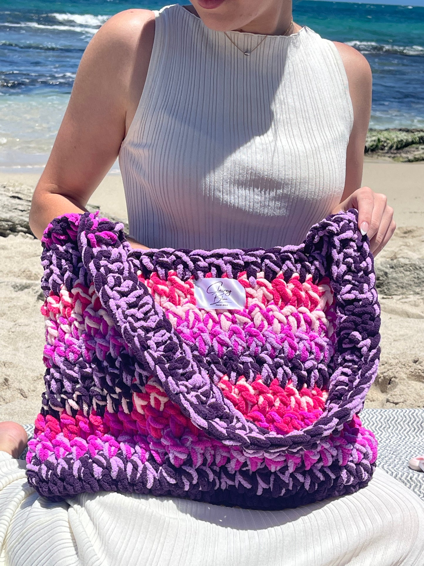 The Good Bag in Multi Pink