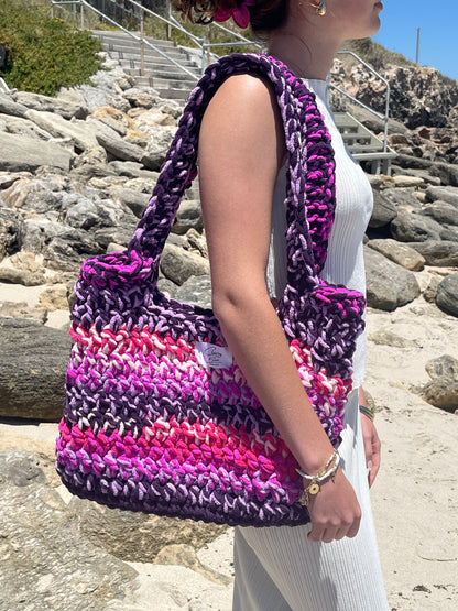 The Good Bag in Multi Pink